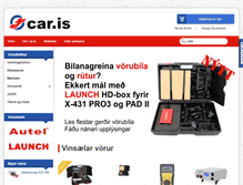 Tablet Screenshot of car.is